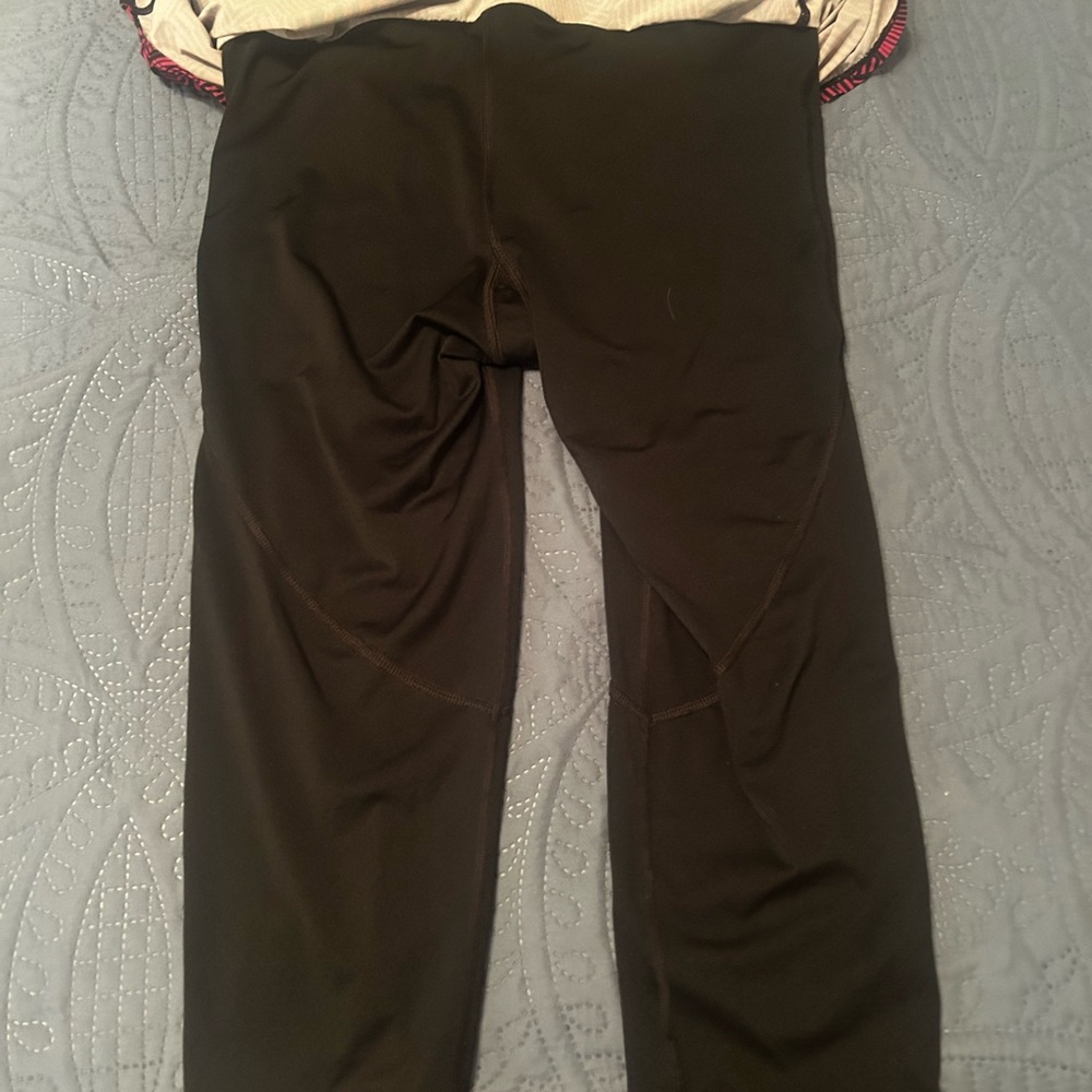 SkirtSports Black and Pink Athletic Skirt with capris - Picture 4 of 7